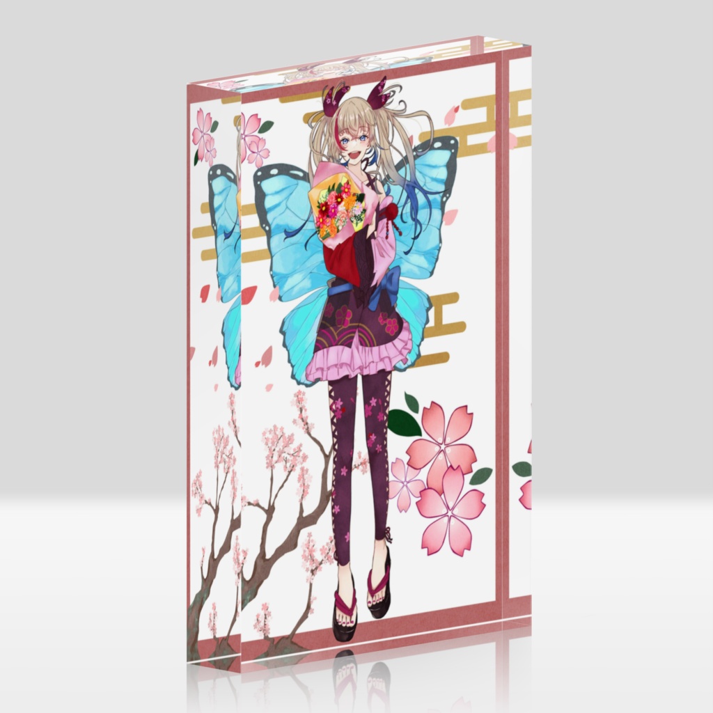 花唄まろ 1th Anniversary 限定グッズ  「アクリルブロック」