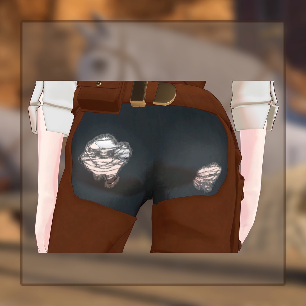 【セール中】【複数アバター対応】カウガール【MA対応】