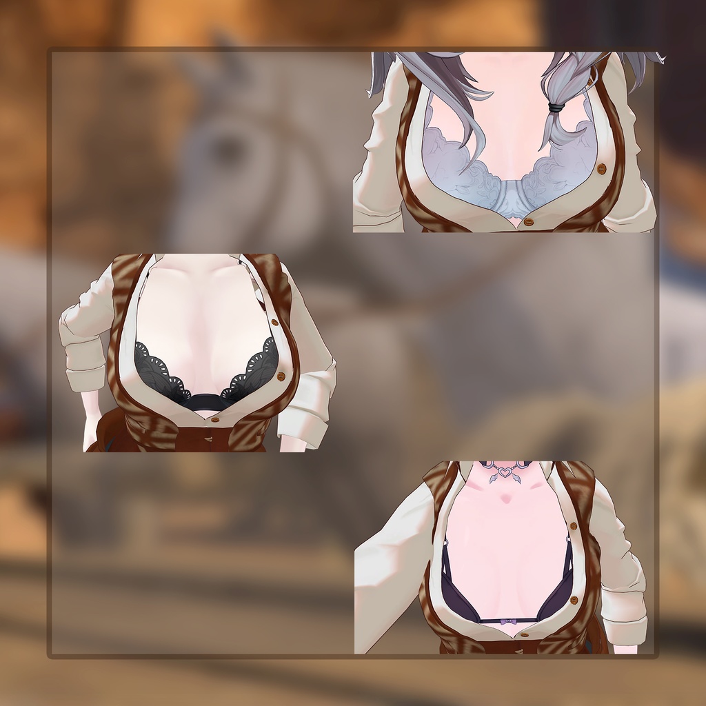 【セール中】【複数アバター対応】カウガール【MA対応】