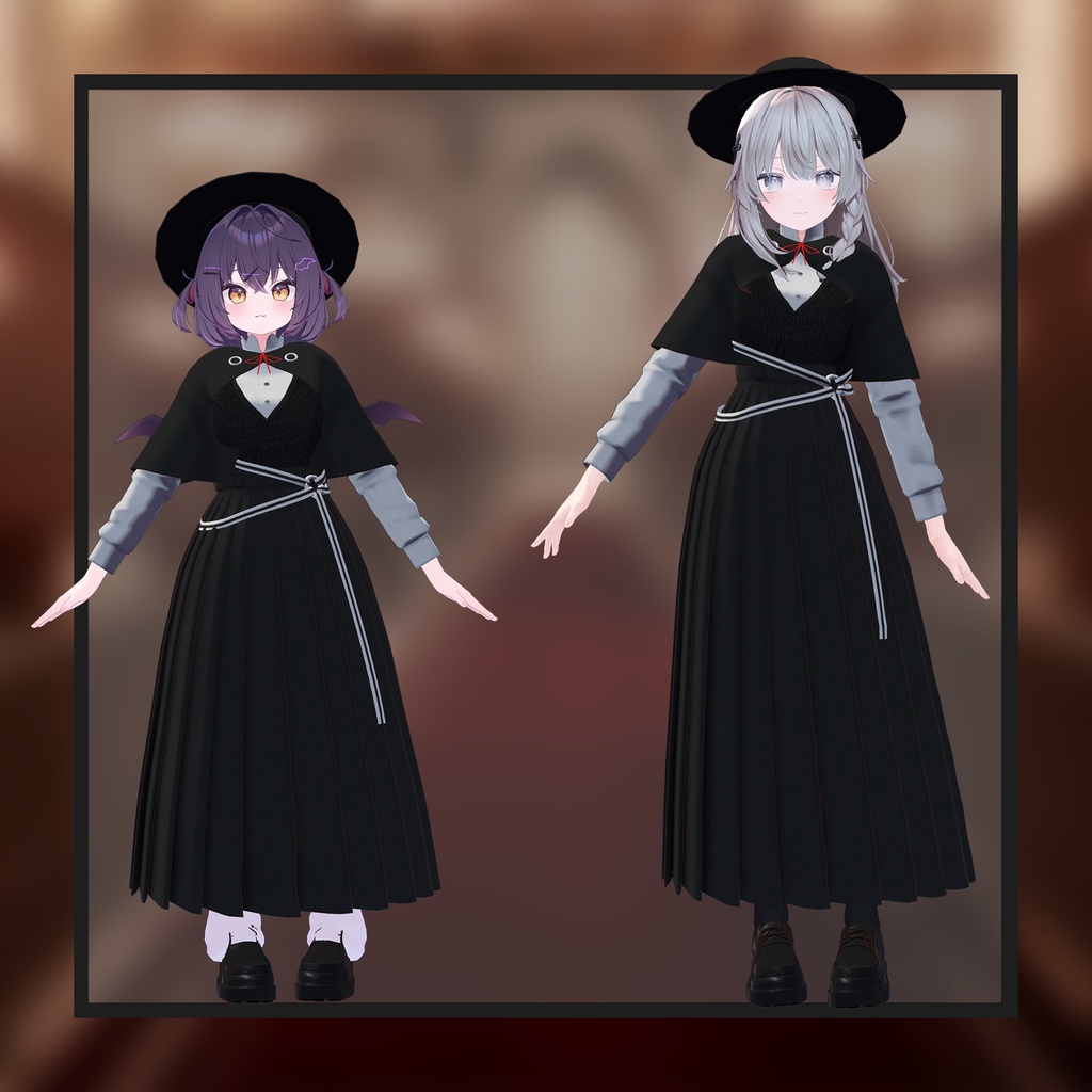 【MA対応】【複数アバター対応】ゴシックユニフォーム