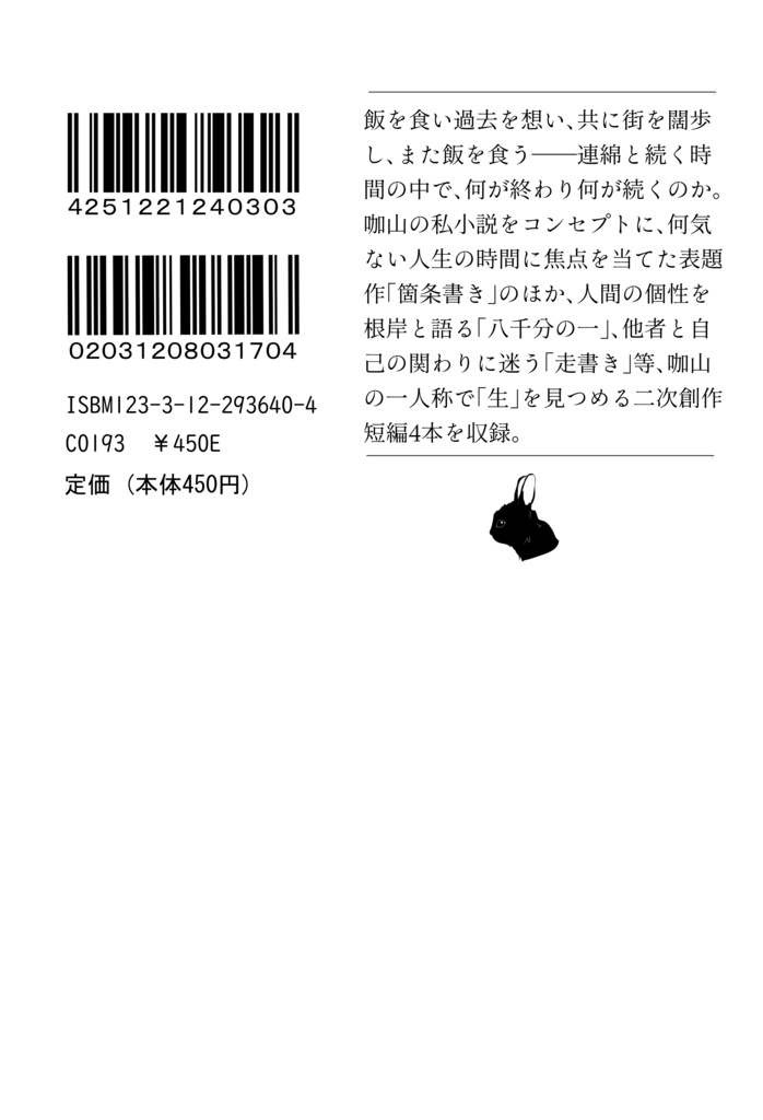 【非公式】Web短編再録集「箇条書き」
