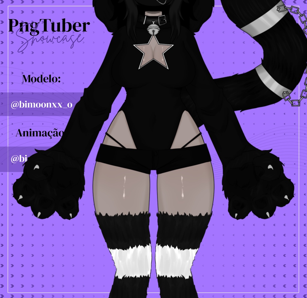 PngTuber Modelo Kitty- Model PngTuber
