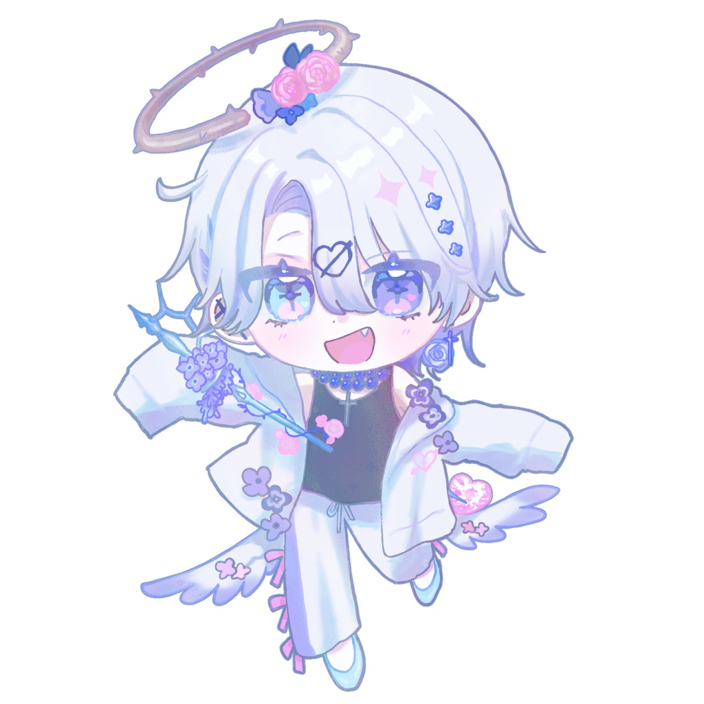 花舟ルキのきらきらホログラムアクキー