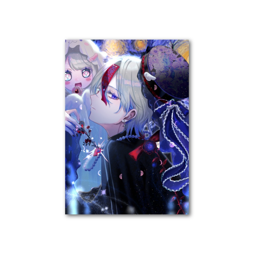 花舟ルキのフォト風カード|2025星月夜のハロウィン