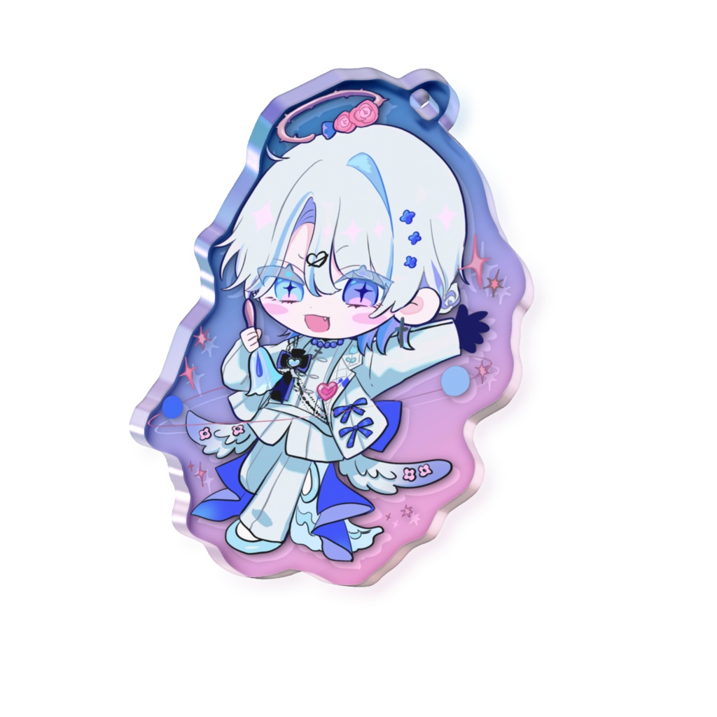 花舟ルキのオーロラアクリルキーホルダー