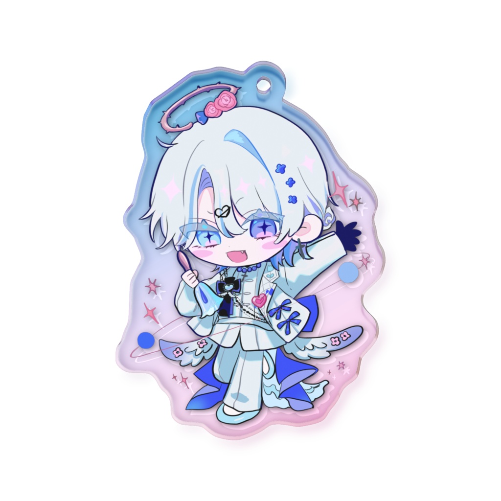 花舟ルキのオーロラアクリルキーホルダー