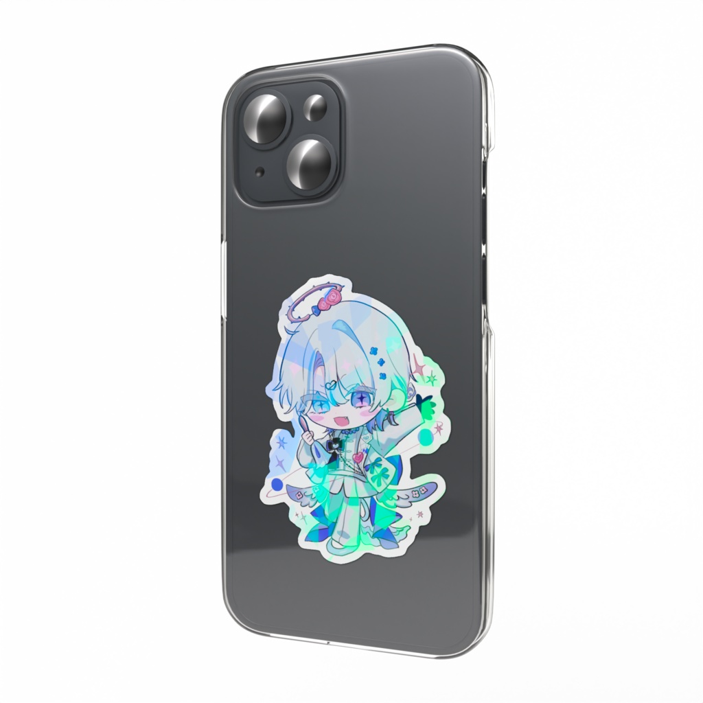 花舟ルキのホログラムスマホステッカー