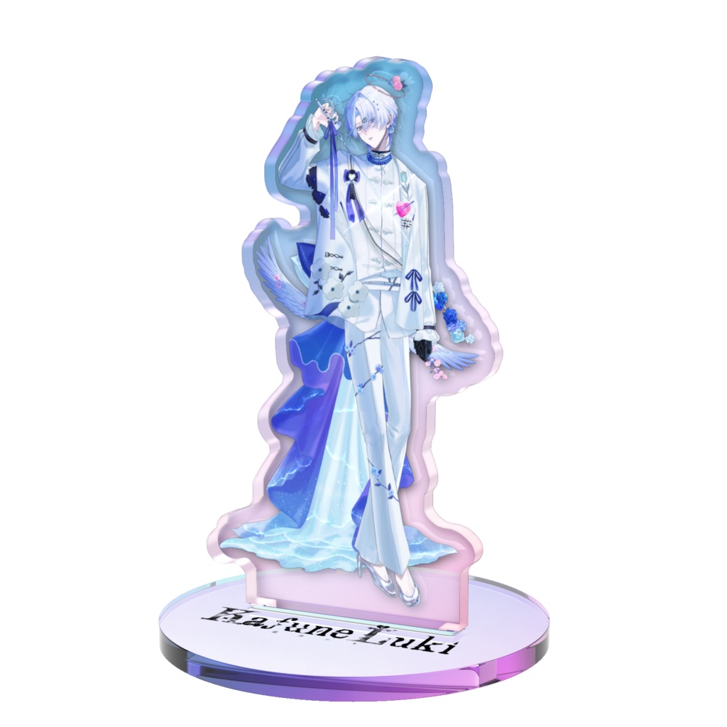 花舟ルキ オーロラアクリルスタンド・キービジュアル｜1周年記念