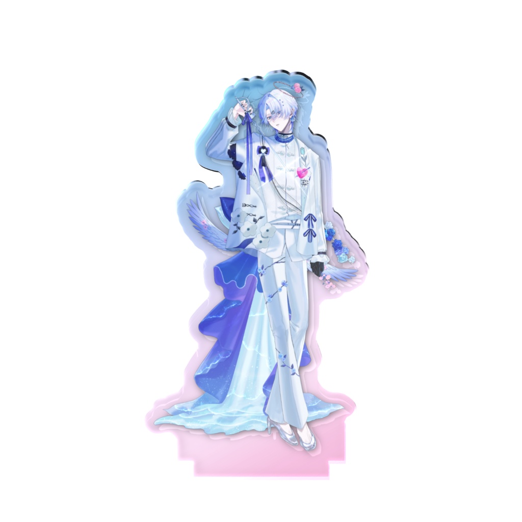 花舟ルキ オーロラアクリルスタンド・キービジュアル|1周年記念