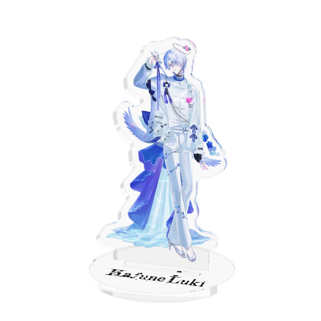 花舟ルキ 透明アクリルスタンド・キービジュアル｜1周年記念