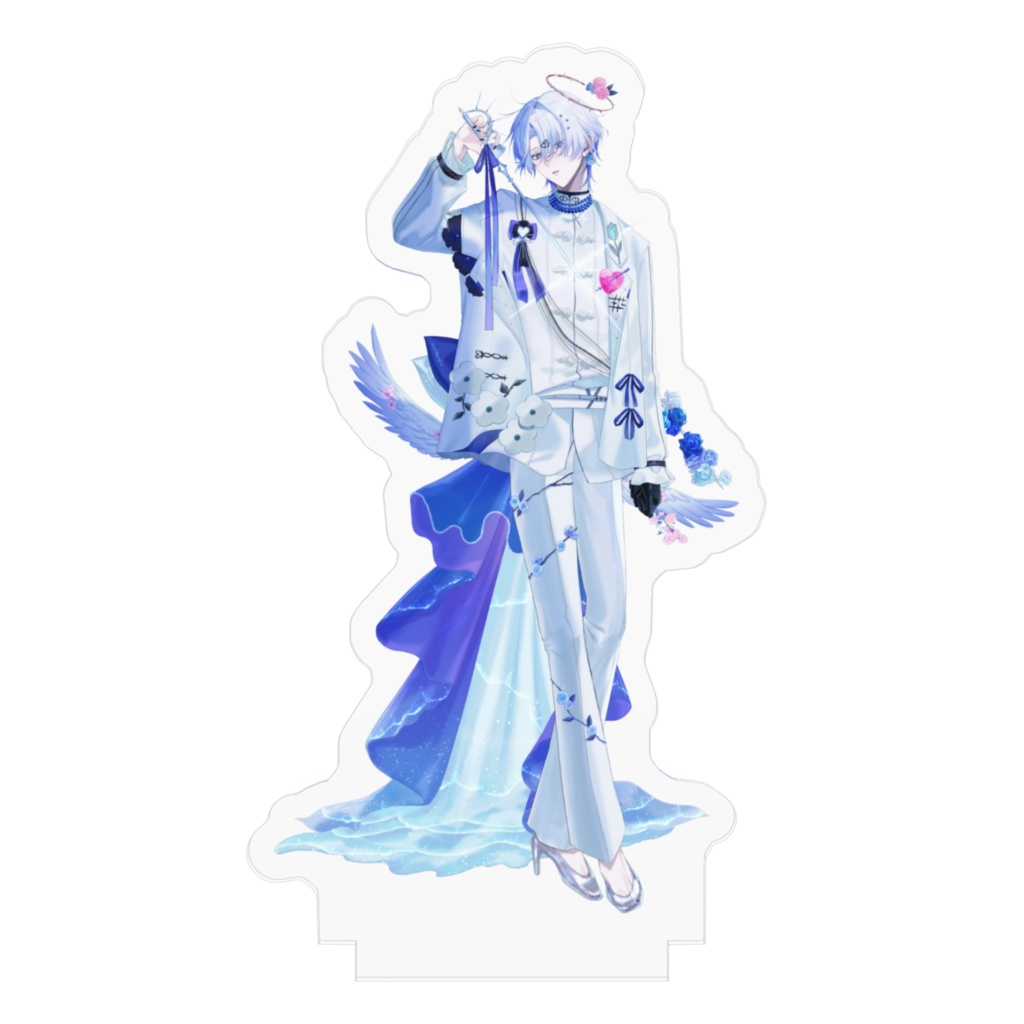 花舟ルキ 透明アクリルスタンド・キービジュアル|1周年記念