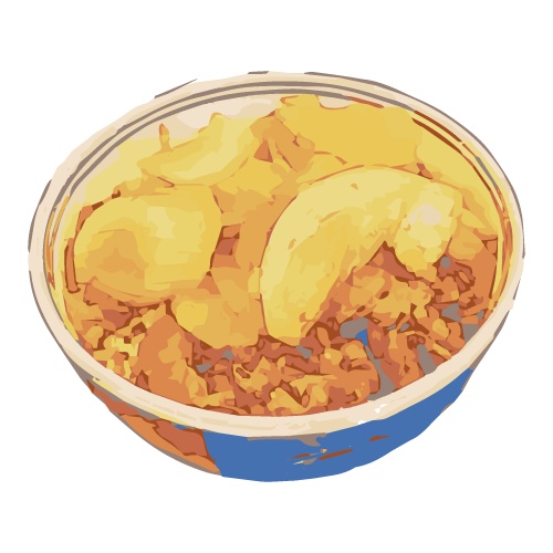 【無料有】食べ物イラスト風素材 PNG カフェ ランチ