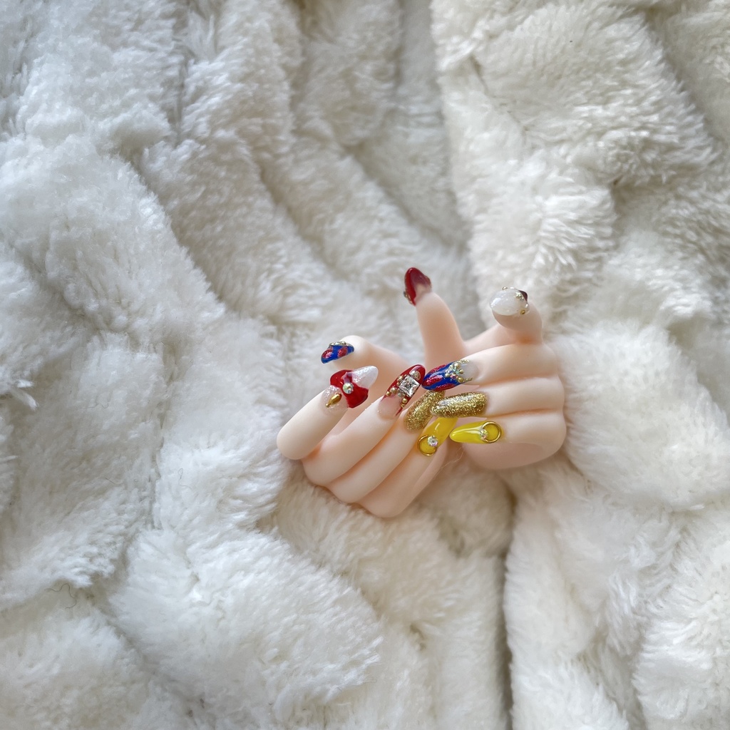 ドルフィードリーム　セミホワイト肌　持ち手