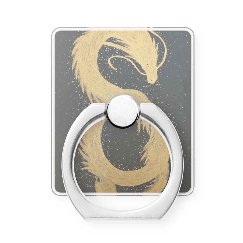 運気アップするように祈り込め手描きした金龍