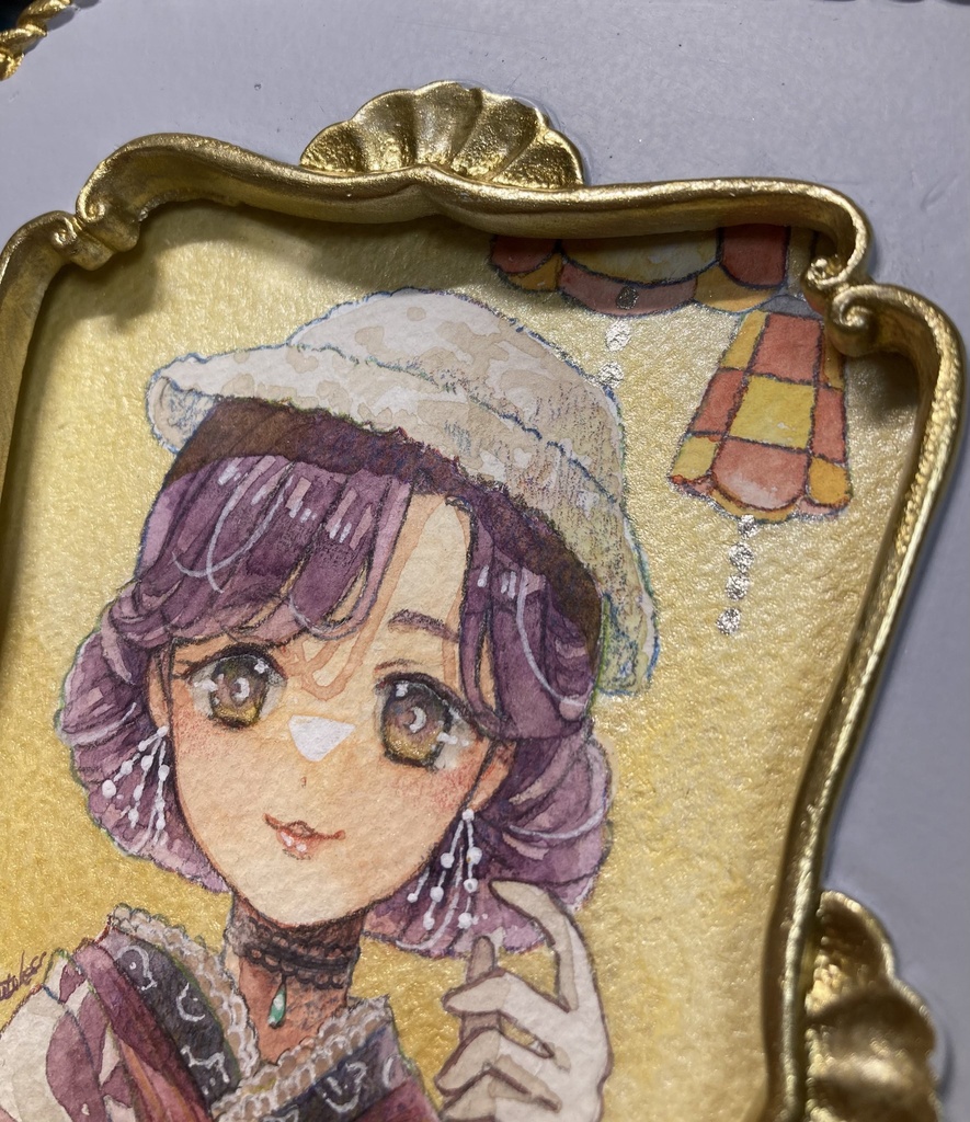 原画:「ふわふわハットの子」