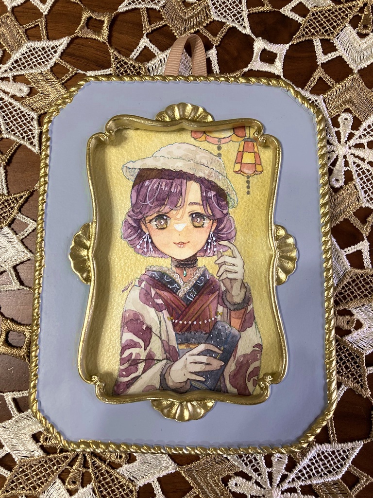 原画：「ふわふわハットの子」