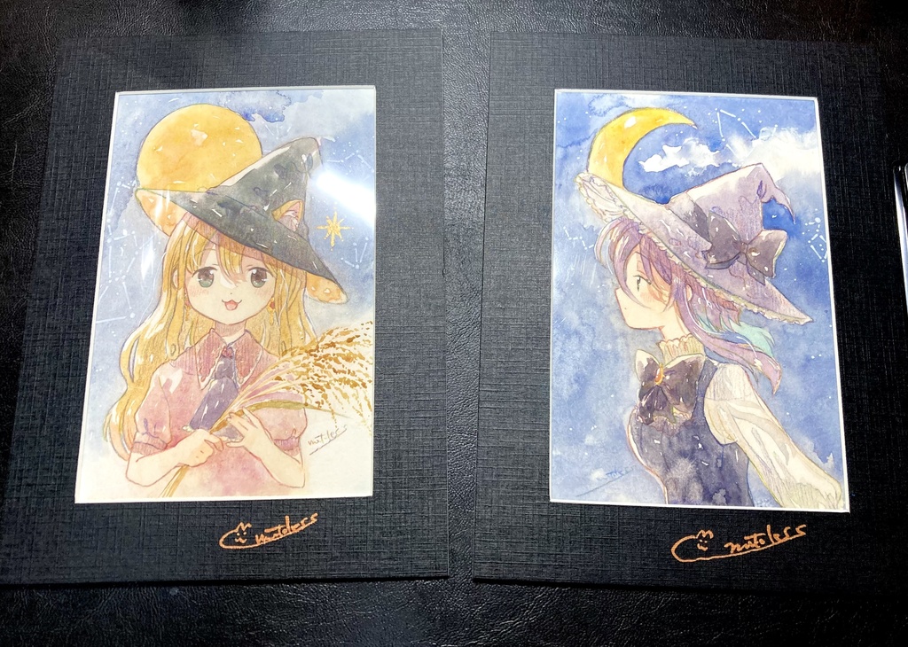 マット付原画：月夜の魔女