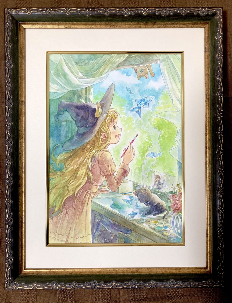 原画:「I wish your life happy」