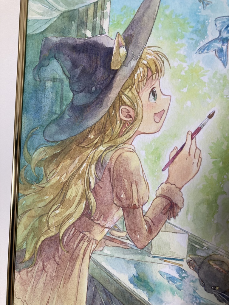 原画:「I wish your life happy」