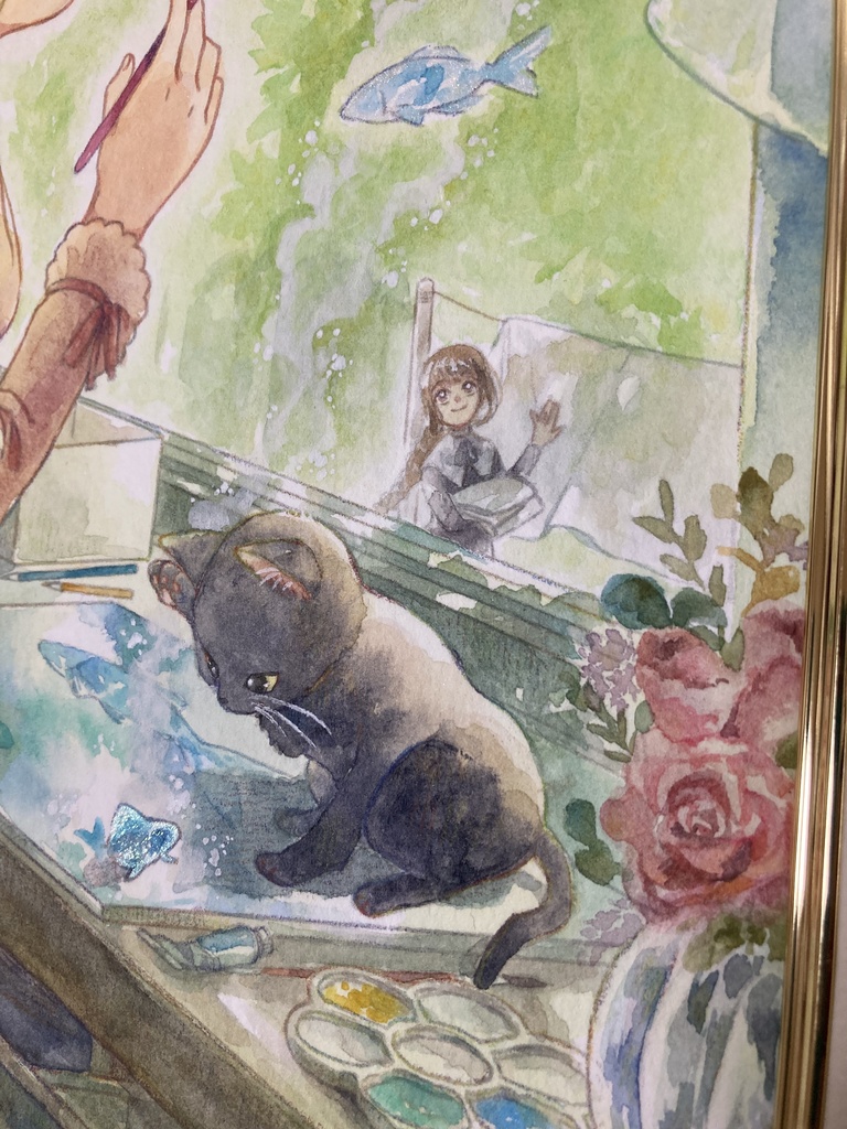 原画:「I wish your life happy」