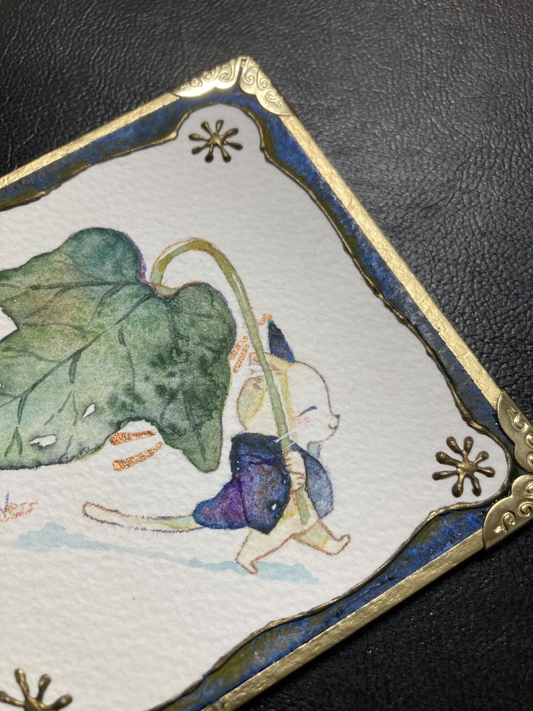 色紙原画:「ルンタルンタ♫」