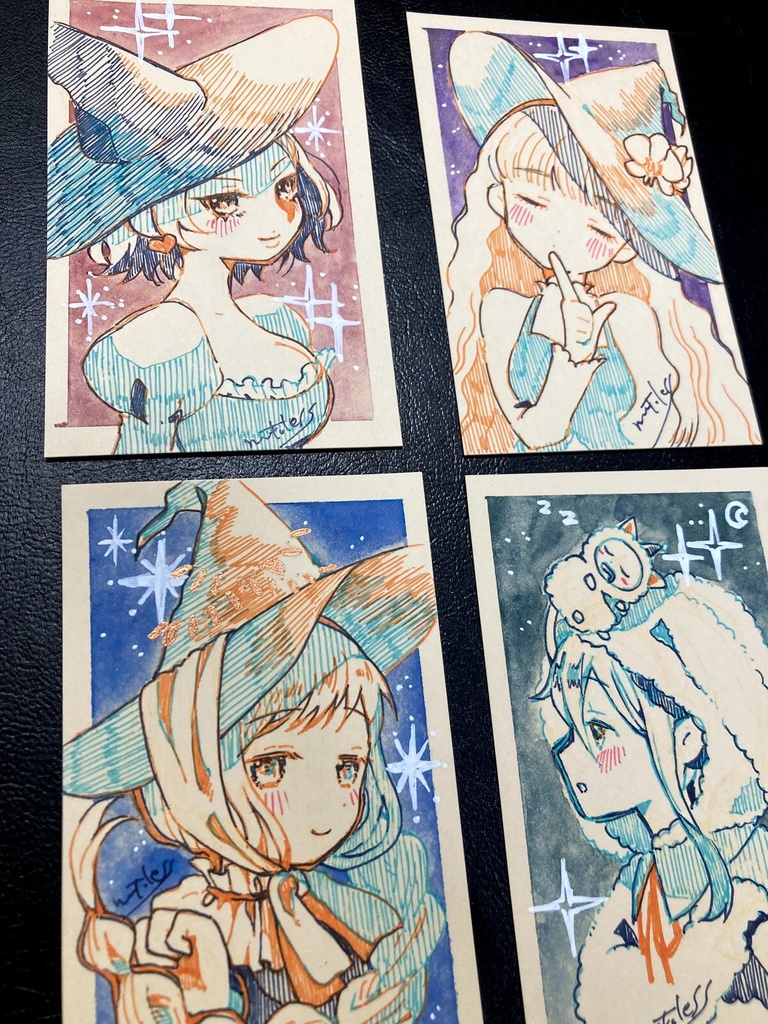 原画:名刺サイズ原画