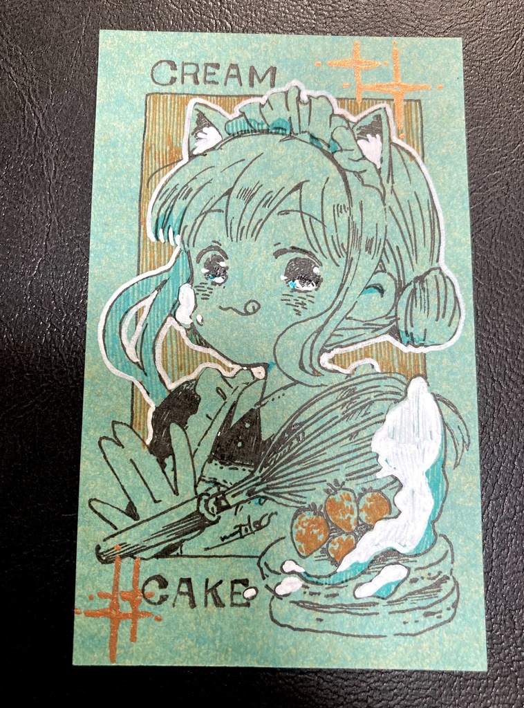 原画:名刺サイズ原画