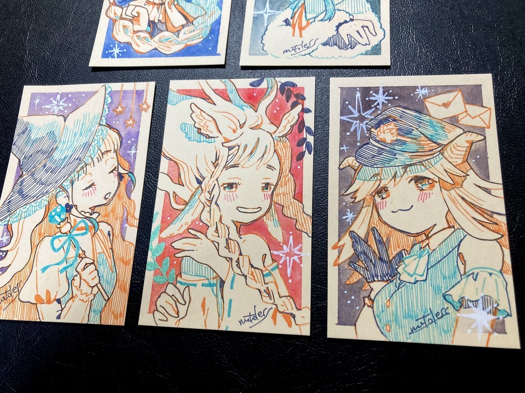 原画:名刺サイズ原画