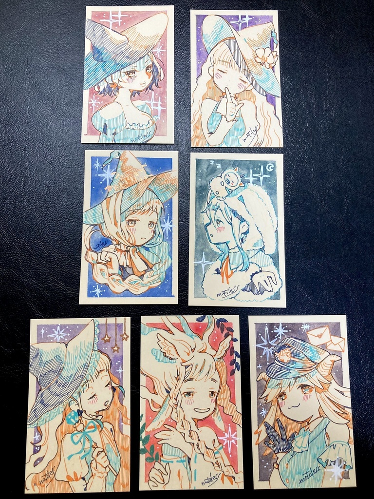 原画:名刺サイズ原画