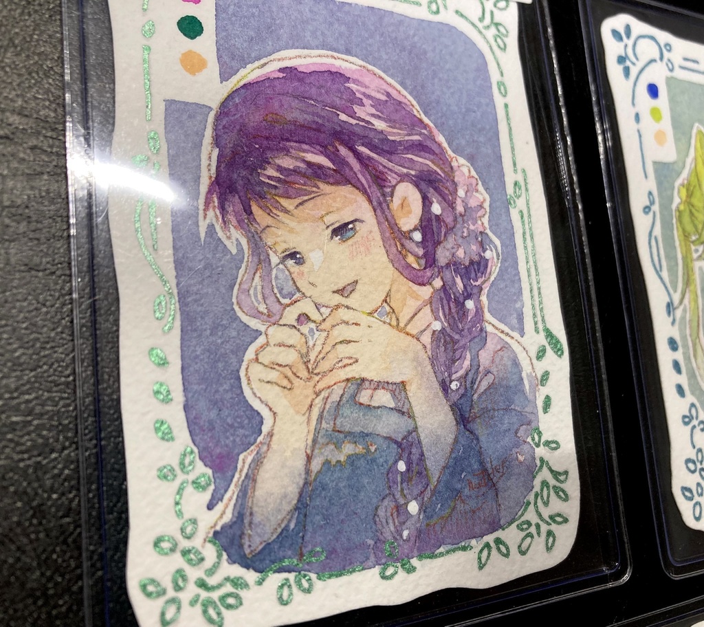 原画:3色水彩原画