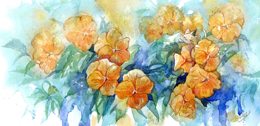 長方形原画
