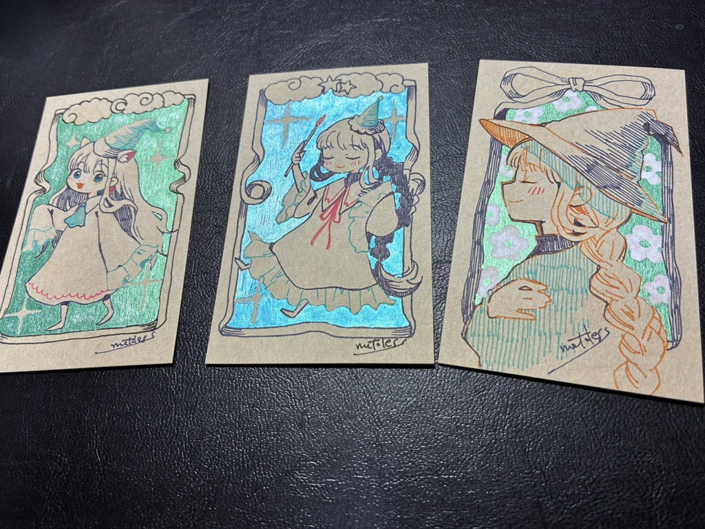 原画:名刺サイズ原画