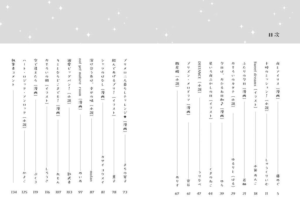 【先行予約】プリルン・メロロンふたりぐらしアンソロジー