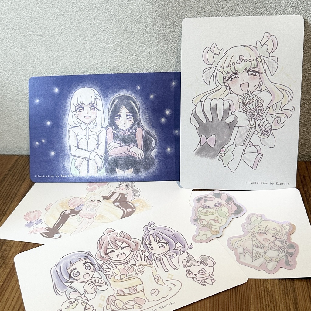 【絵本セット】合同誌 『ふたりのおねがいごと プリルン♡メロロンのえほん』