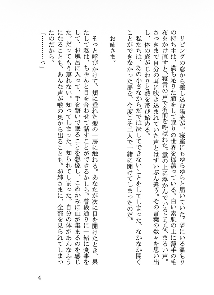 『1LDKロマンチカ』プリメロ小説本