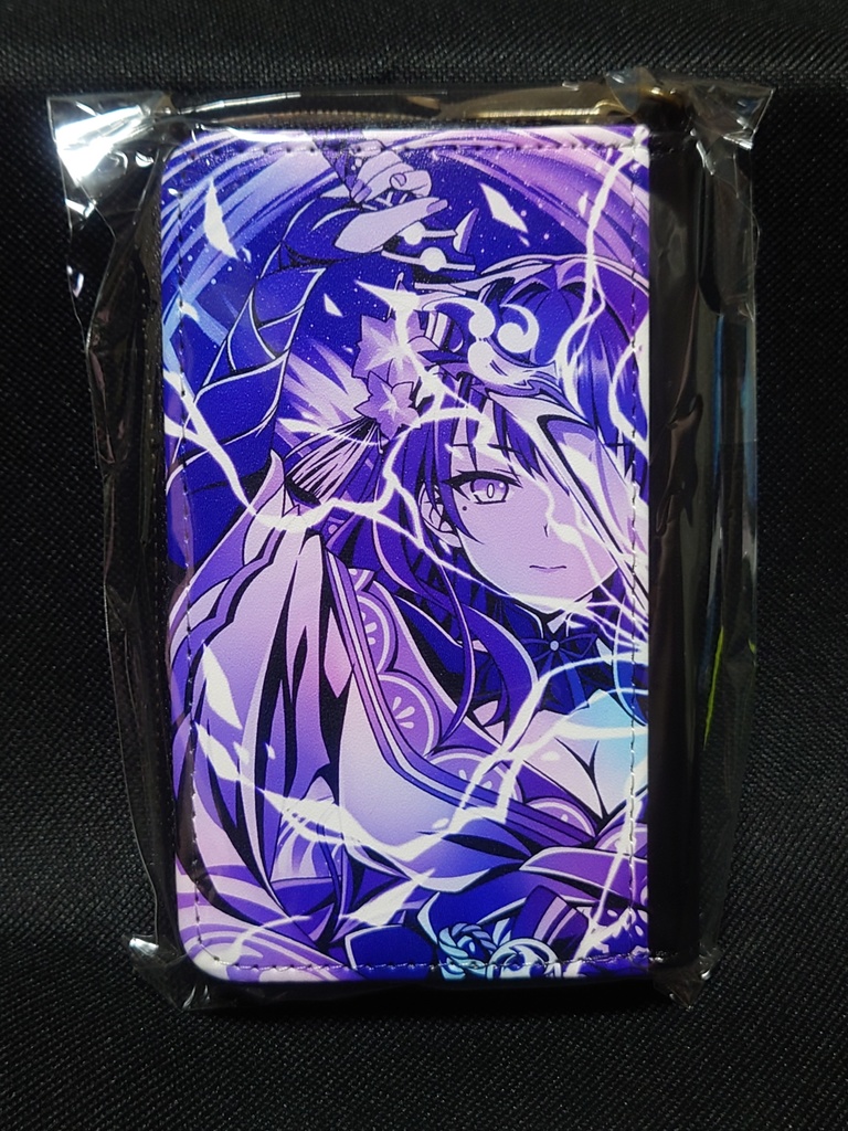 雷電将軍ミニ財布　紫ver