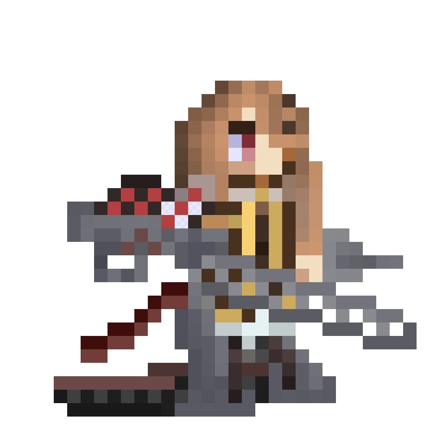 32*32ピクセルでのドット絵の作り方