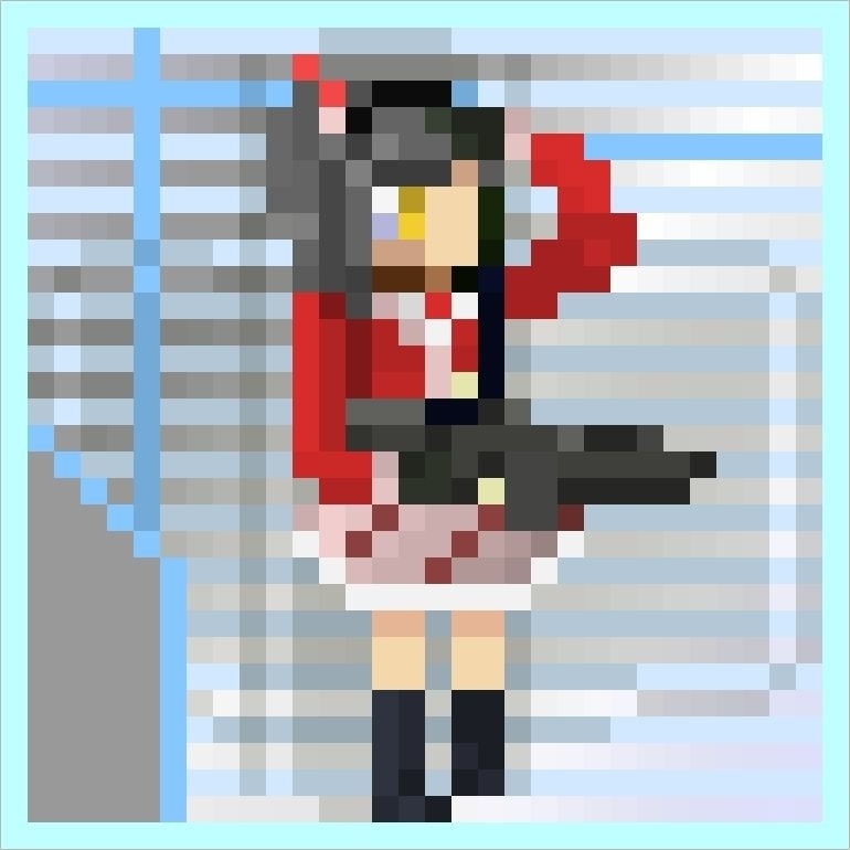 32*32ピクセルでのドット絵の作り方