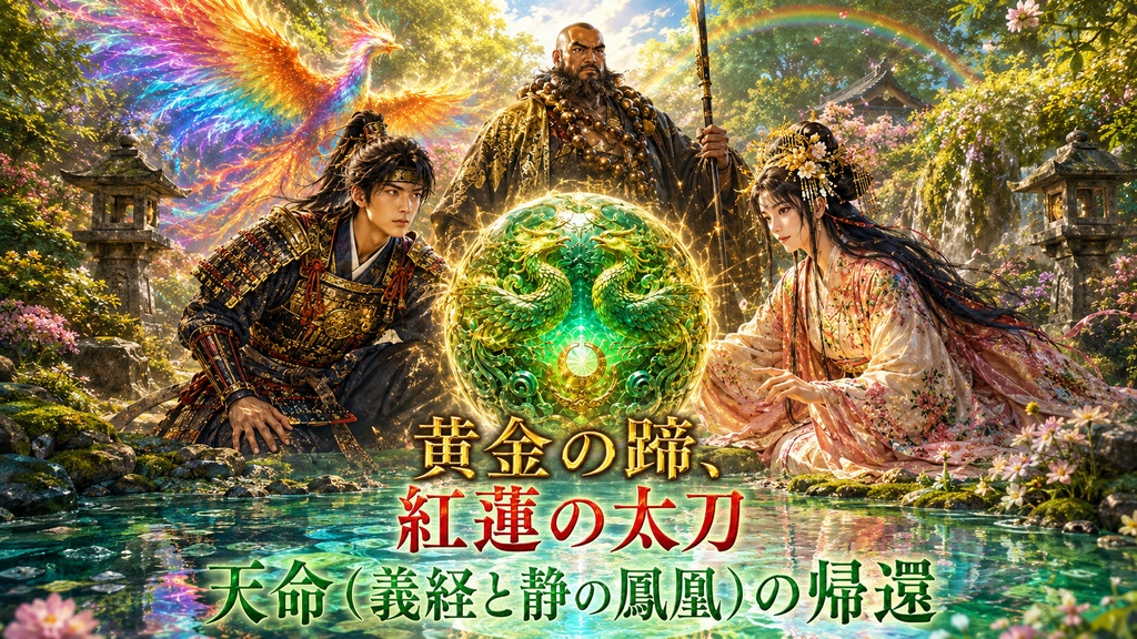 黄金の蹄、紅蓮の太刀(後編) 天命(義経と静の鳳凰)の帰還