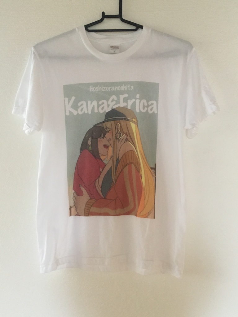 カナとエリカ エモTシャツ