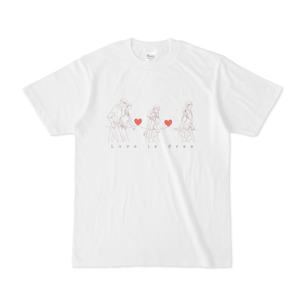 Love is Free Tシャツ