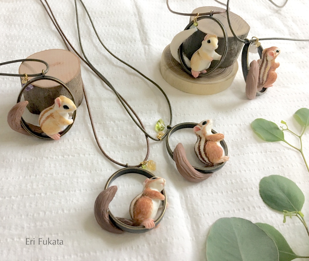 リスのペンダント②-E