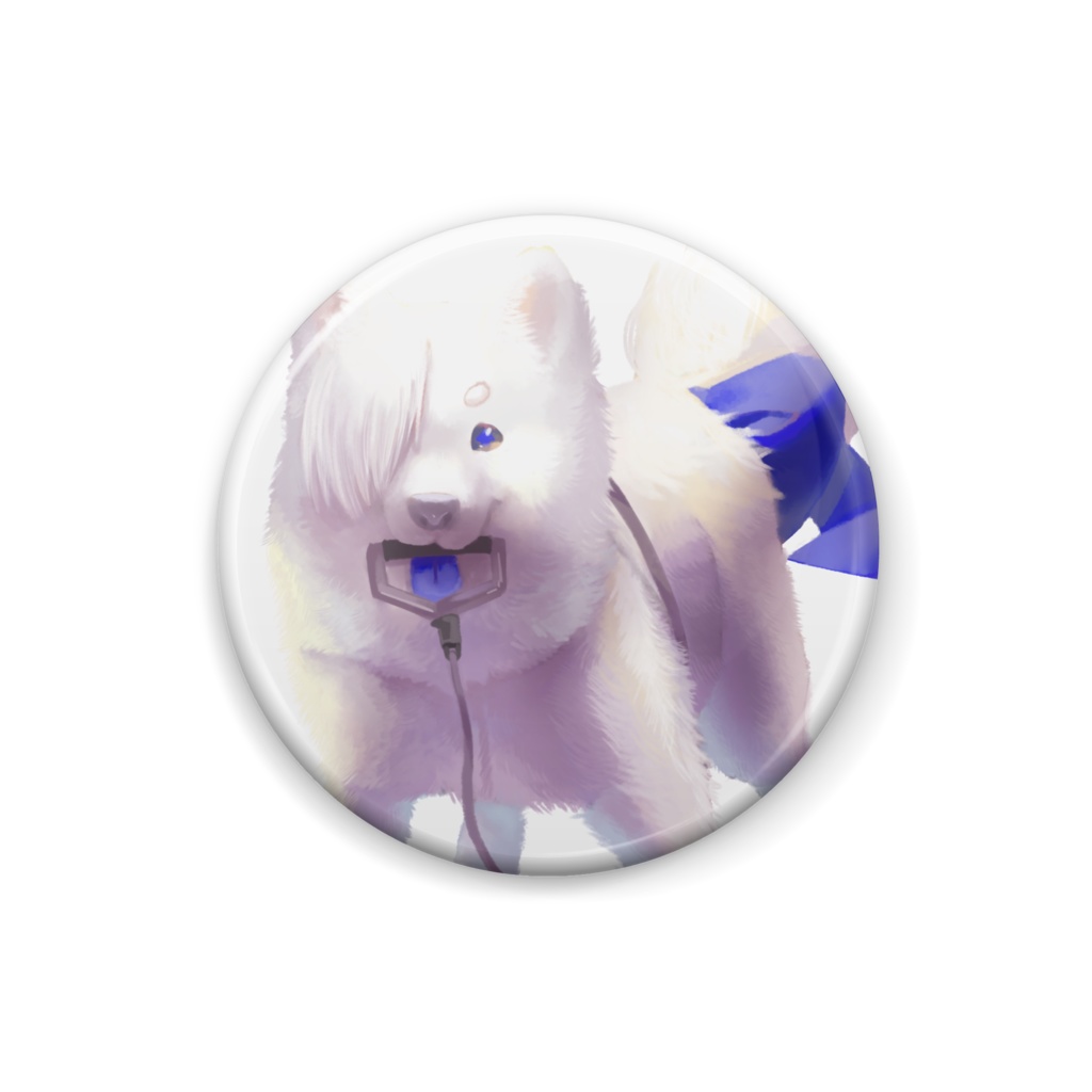 サモエドバッジ