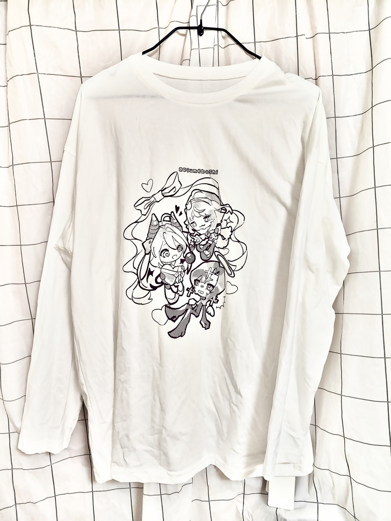 「gift for 🩷」ホワイトロングT