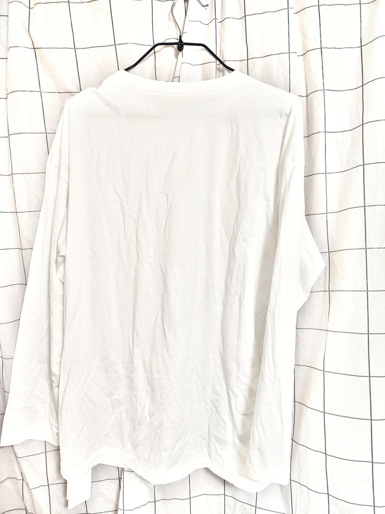 「gift for 🩷」ホワイトロングT