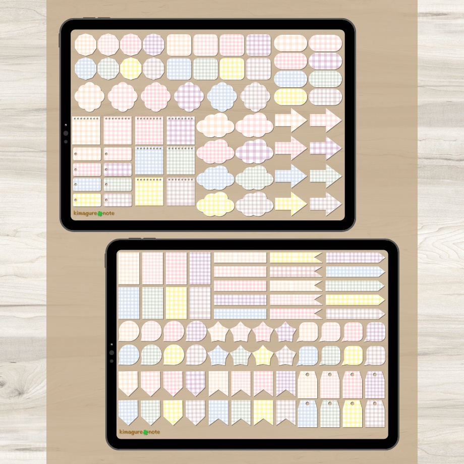 【ずっと使えるふせん】ふせん18種類×カラーバリエーション18種類