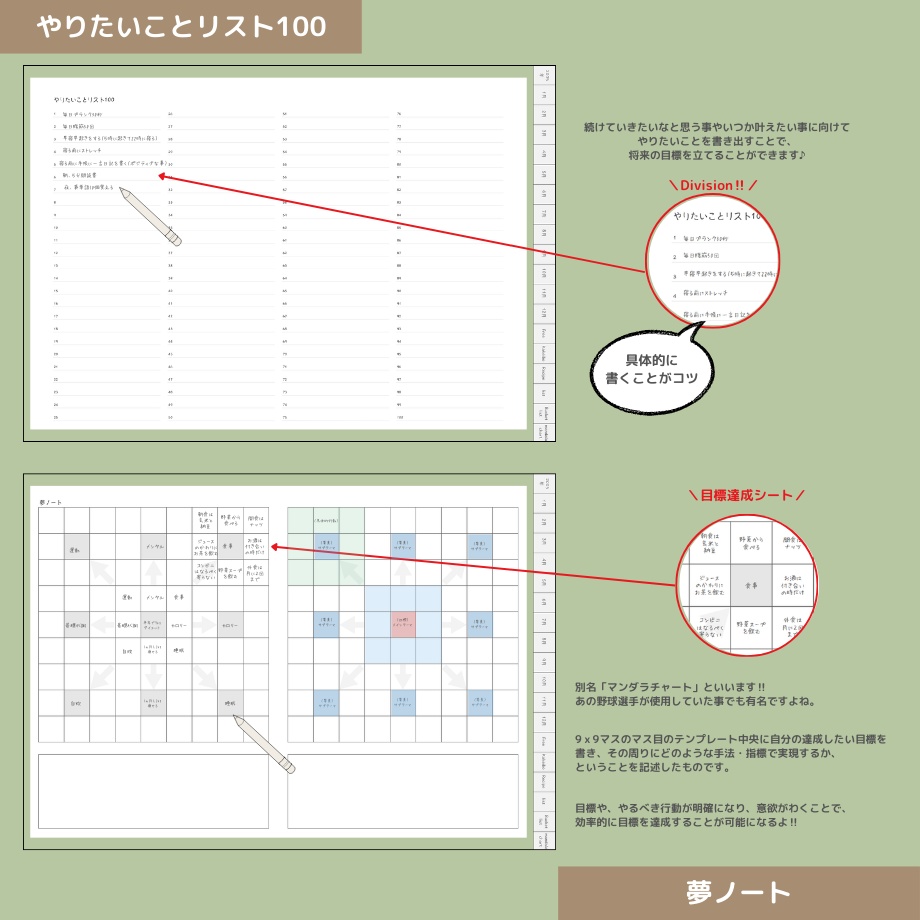 2026年4月はじまり リンクつきデジタル手帳(セージグリーン)