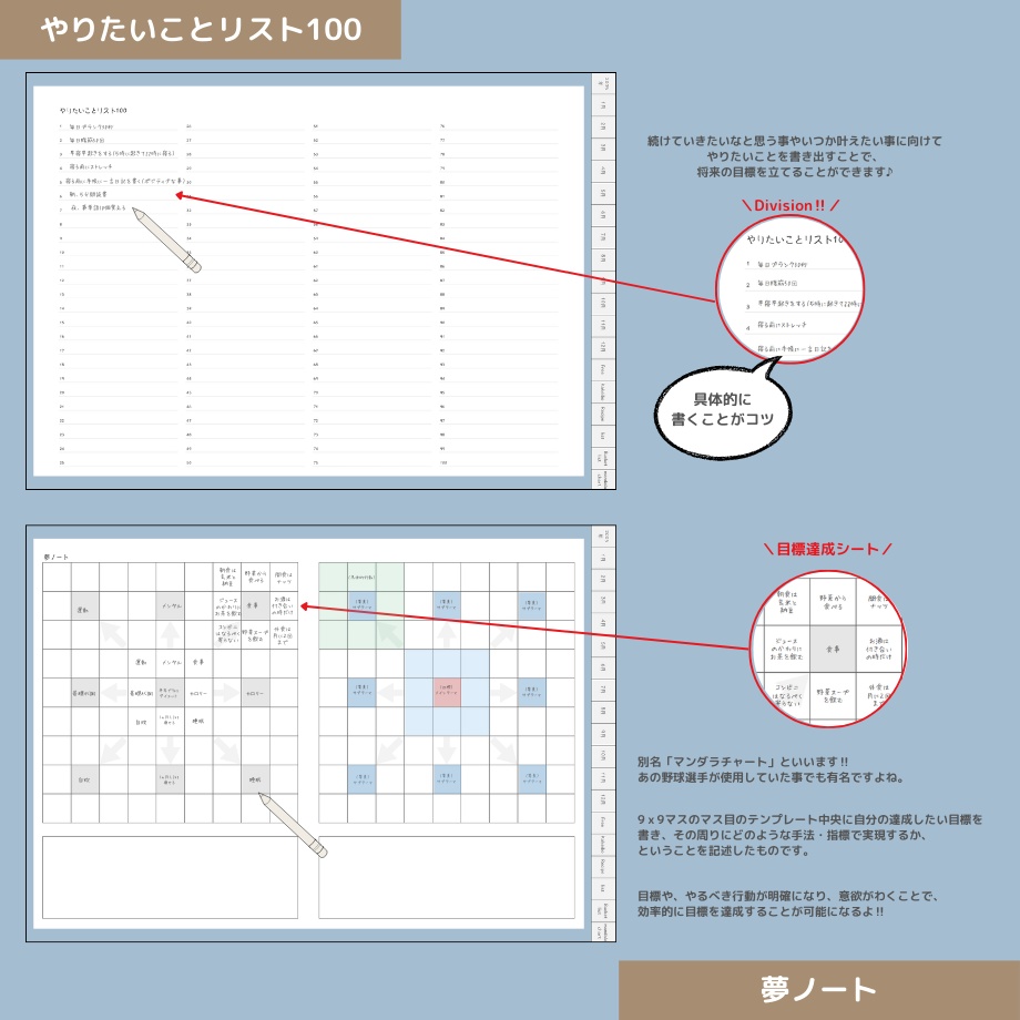 2026年4月はじまり リンクつきデジタル手帳(ダスティブルー)