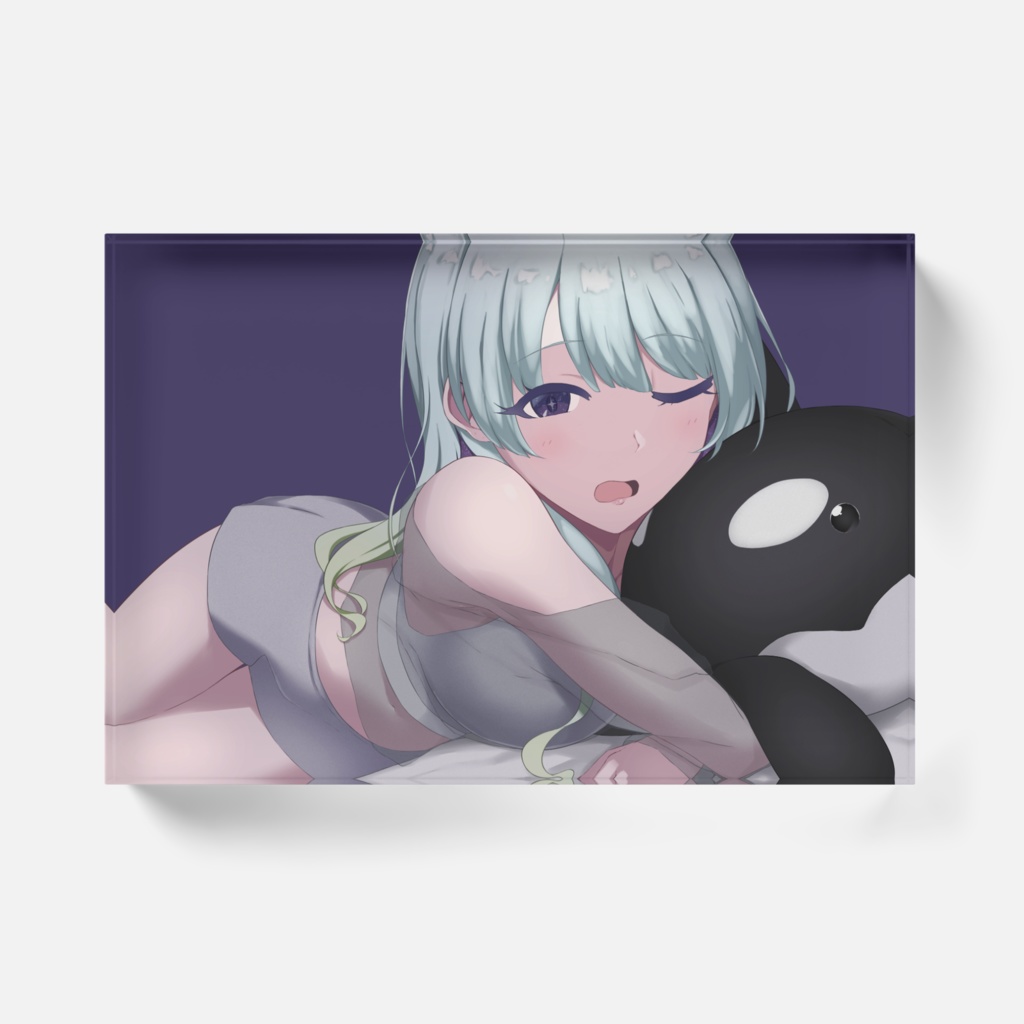 寝そべりアクリルブロック