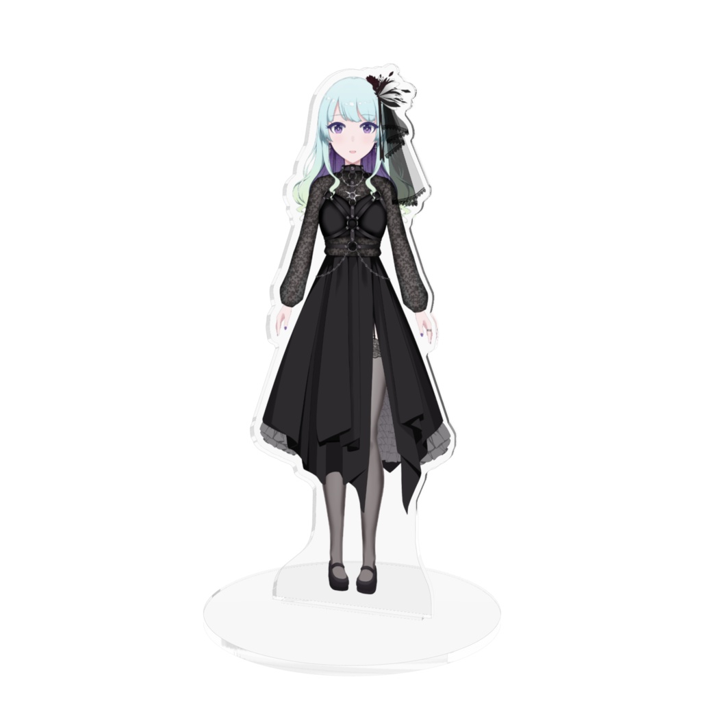 あまつか いお(黒ドレス)